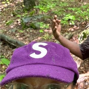 Supreme purple cap